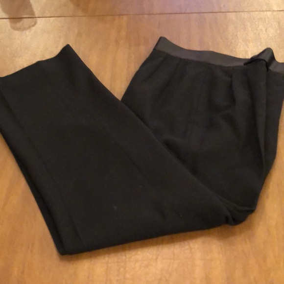 Nolan Miller Black Wool Pants - Picture 2 of 7